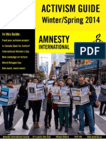 Winter Spring 2014 Activism Guide