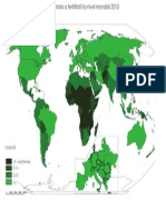 Fertilitatea La Nivel Mondial - Harta 1