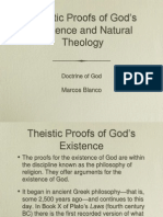 Theistic Proofs of God's Existence