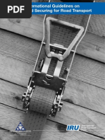 Download International Guidelines on Safe Load Securing for Road Transport by International Road Transport Union IRU SN199608426 doc pdf