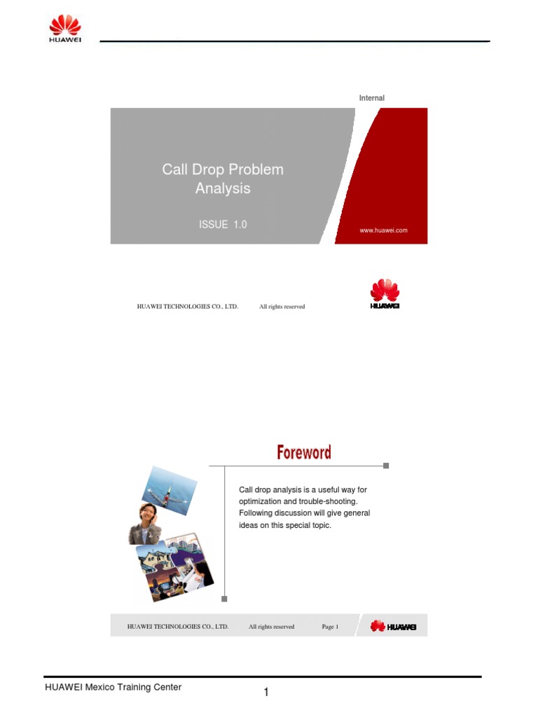 Call Drop Analysis and Solutions Guide | PDF | Telecommunications ...