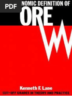 The Economic Definition of Ore