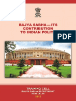 Rajyasabha It Is Contribution To Indian Polity