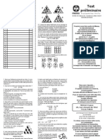 Mensa Pretest