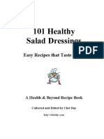 101 Healthy Salad Dressings