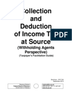 Brochure Collection and Deduction of Tax at Source 2013