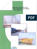 Recommended Pratices For Storage and Transport of Edible Oils and Fats