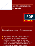 O Istorie a Comunismului Romanesc