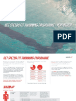 Get Speedo Fit Swimming Programme - Performer