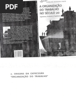 57252285 a Organizacao Do Trabalho No Seculo 20 Geraldo Augusto Pinto