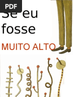 LIVRO - Se Eu Fosse Muito Alto
