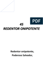 45 - Redentor Onipotente