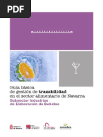 trazabilidad bebidas