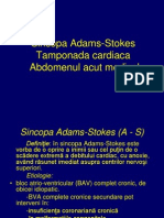 Sincopa Adams-Stokes Tamponada Cardiaca
