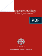 Undergraduate Catalog 2013-2014
