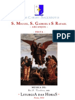 Livro de Horas - Arcanjos Miguel, Gabriel, Rafael