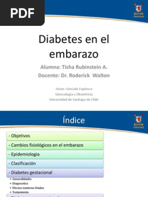 Diabetes En El Embarazoppt