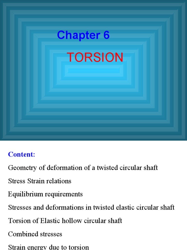 Chapter 6 ACKulkarni | PDF | Deformation (Mechanics) | Stress (Mechanics)