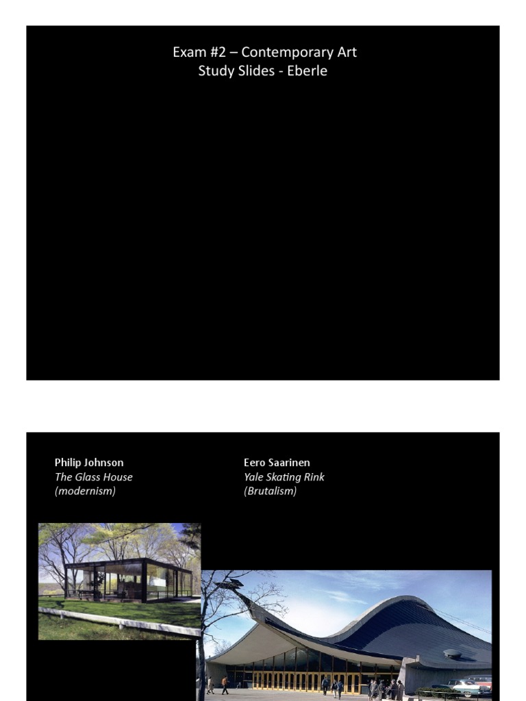 Contemporary Art Study Guide | PDF