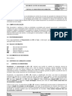 Controle de Inventário No Armazens Próprios - Iso9001