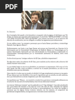 Caso Alcasser. Blanco, Juan Ignacio. Carta Al Diario - El Levante - , Censurada