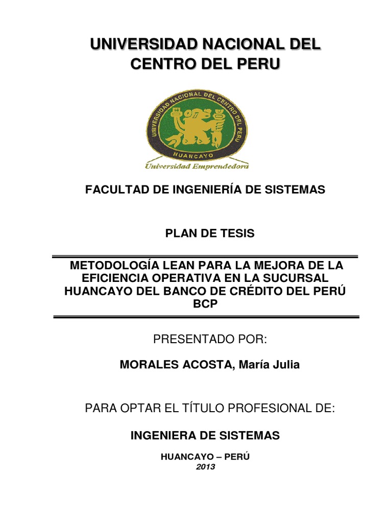 Ejemplo de Plan | PDF | Lean Manufacturing | Economias