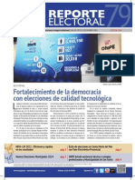 Reporte Electoral N° 79