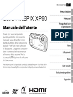 Manuale Fuji Xp60