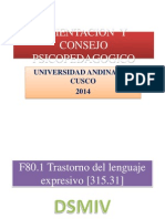 Trastorno de Lenguaje Expresivo