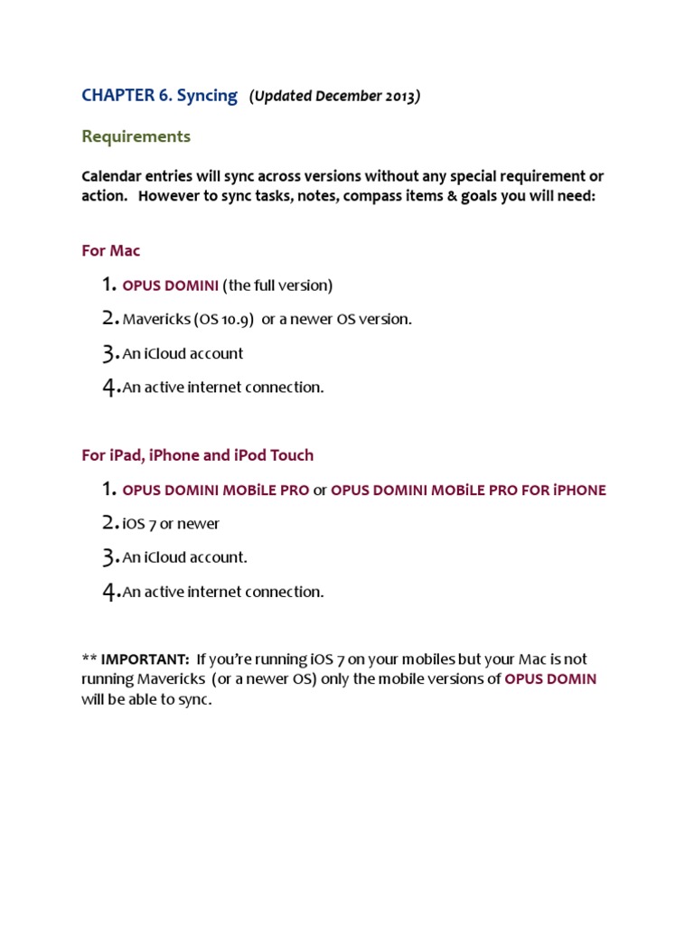 Icloud Sync Documentation | PDF | Graphical User Interfaces | Human ...