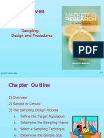 Marketing Research Module 8 Sampling Design