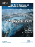 Key Findgs of the IPCC