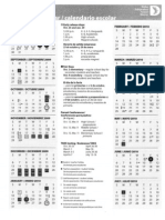 2009-10 DISD Student Calendar