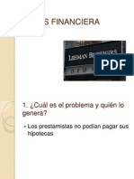 Crisis Financiera Lehman Brother