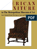 American Furniture in the Metropolitan Museum of Art Late Colonial Period Vol II the Queen Anne A