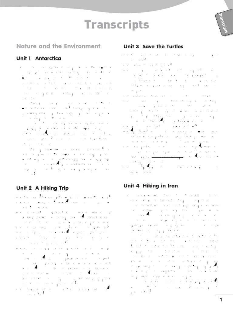 ListeningPracticeThroughDictation 2 Transcripts | PDF