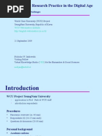 Download Jankowski WCU Presentation Social Science Research Practice in Digital Age Final Version 21 Sept 2009 by nickjan SN19977296 doc pdf