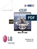 Lg 42sl8000 (42sl80) Training Manual