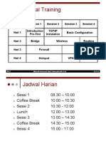 Jadwal Training Mikrotik