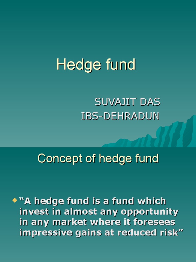 Hedge Fund PDF