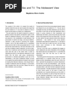 Download Violence Sex and TV The Adolescent View by magdalenaalbero SN19979528 doc pdf