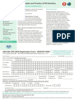 The Principles and Practise of MI Dentistry