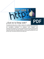 Qué Es La Deep Web PDF