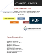 Indian Economic Services (IES) Entrance Exam