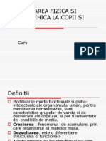 Dezvoltarea La Copii Si Tineri