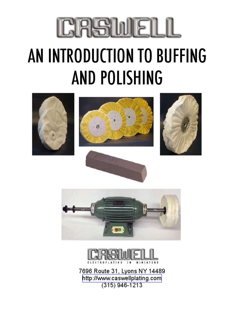 Buffing and Polishing Techniques Guide | PDF | Abrasive | Industrial ...
