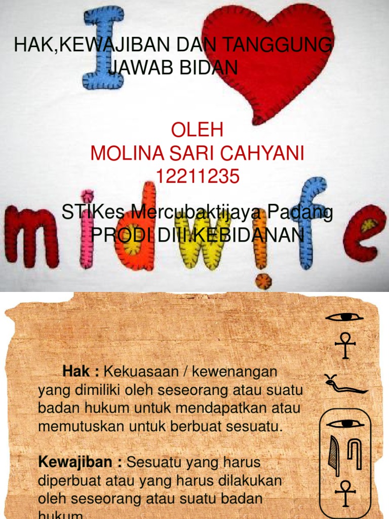 Hak Dan Tanggung Jawab Bidan