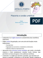 PEMC - 3 Aula - Placenta e Cordão