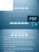 Rotations, Reflections, and Translations in Nature