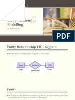 Topic 3 & 4 Entity Relationship Modelling: Er. Pradip Kharbuja